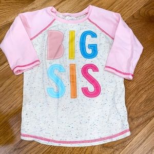 Mud Pie Big Sis Shirt